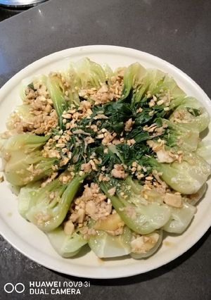 A picture of Sauteed Bokchoy.