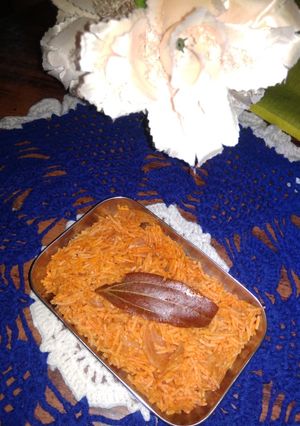 A picture of Red pulao.