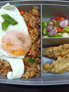 Foto resep Nasi goreng kornet bumbu iris
