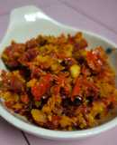 Sambal Belacan Tumis Terung Asam
