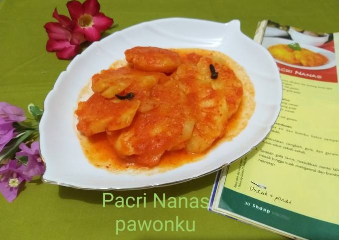 113.Pacri Nanas (Penganan ringan dari Aceh) foto resep utama
