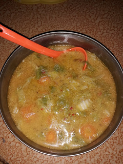 Foto resep Sawi putih masak santan