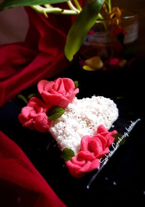 কোকোনাট হার্ট কেক (coconut heart cake recipe in bengali) রেসিপির প্রধান ছবি