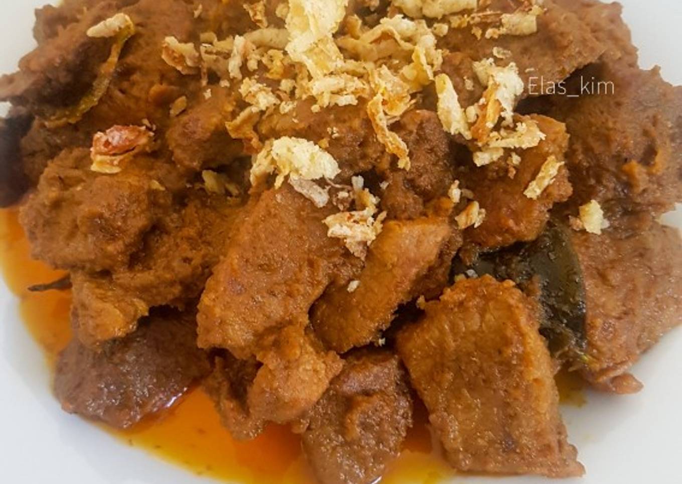 Daging bumbu lapis