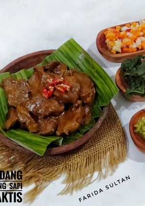 Foto resep Rendang Daging Sapi Praktis