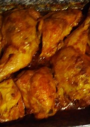 Töltött csirkecomb recept fotója