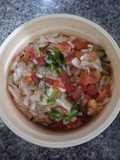 Picado de Cebolla, Tomate🍅 y Cilantro