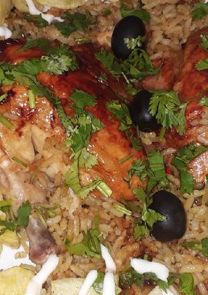 صورة لوصفة دجاجة 🐔 محمرة في الكوكوط بمقادير مظبوطة 👌