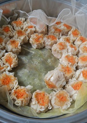 Foto resep Dimsum ayam udang wortel