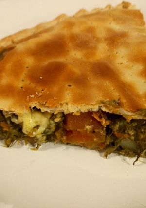 Una foto de Tarta de Espinaca con Queso Magro