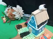 A picture of wafers cake