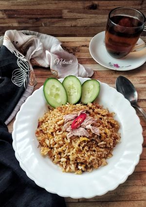 Foto resep Nasi Goreng Teri Sambal Bebek