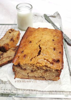 Foto resep Swirl Banana Cake Tanpa Mixer