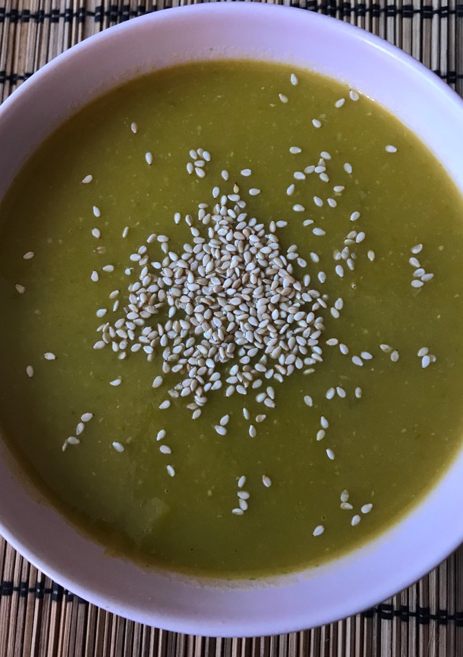 Una foto de Crema de acelgas 🥬