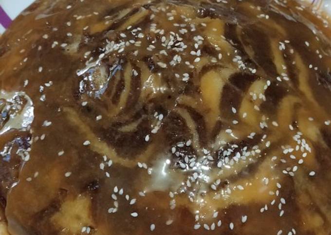 Recipe of Homemade Caramel marble cake