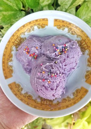 Foto resep Es Krim Telo Ungu