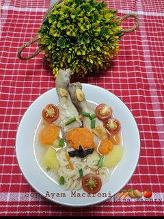 Foto resep Sop Ayam Macaroni 🥕🥕🥔🍅