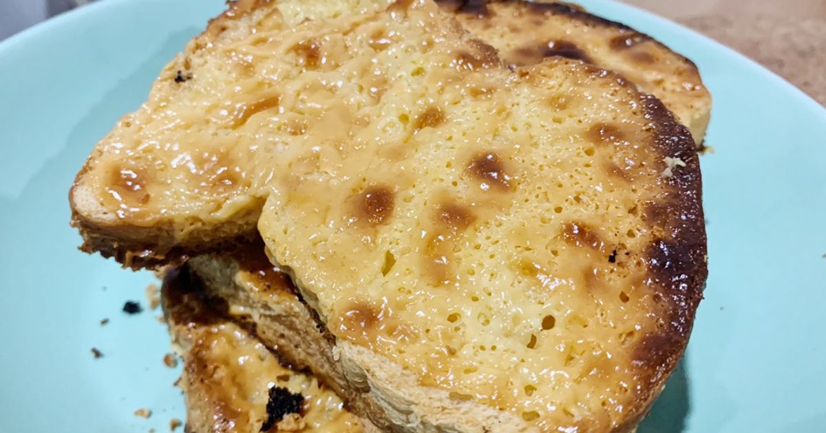 Resep Creamy Crispy Cheesy Toast oleh Cicilia - Cookpad