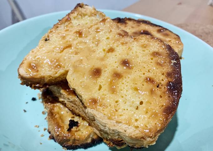 Resep Creamy Crispy Cheesy Toast, Bikin Ngiler