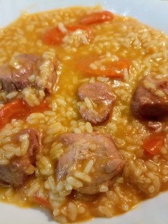 Una foto de Arroz caldoso con carne en Monsieur Cuisine Connect