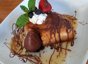 Una foto de Flan de dulce de leche 🇺🇾