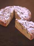 Torta dolce con crescenza e carciofi