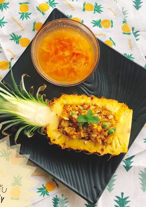 Hình của món Cơm om kiểu thái cho bé.