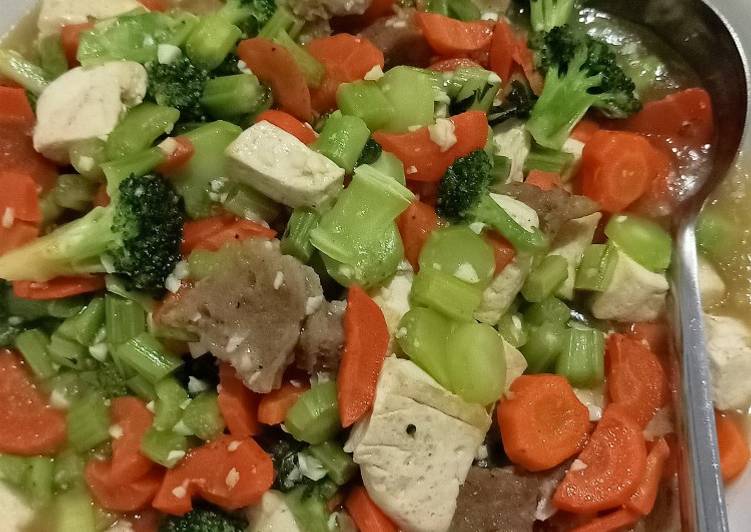 Resep Brokoly saori + bawang putih Lezat