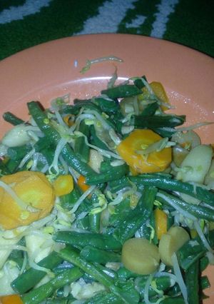 Foto resep Tumis kacang panjang+sosis