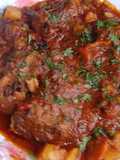 Rabo de res en salsa