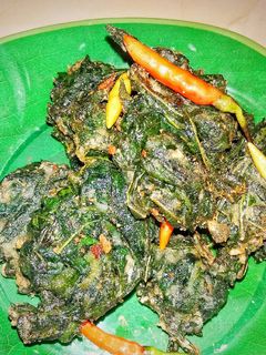 Foto resep Bakwan Daun Singkong