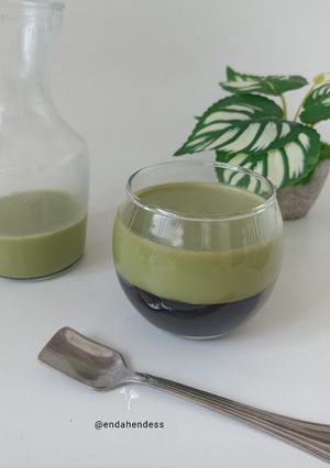 Foto resep Kopi Jelly Kuah Matcha