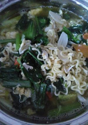 Foto resep Mie rebus sederhana
