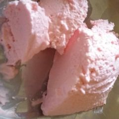 A picture of Strawberry ice cream.