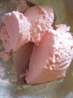 A picture of Strawberry ice cream.
