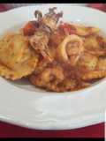Tortelloni con ripieno di pesce e patate