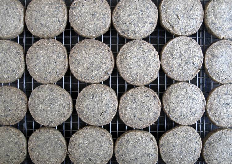 Easiest Way to Make Speedy Black Sesame &amp; Almond Cookies