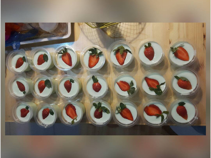 Resep Silky Pudding Strawberry 🍓 yang Enak Banget