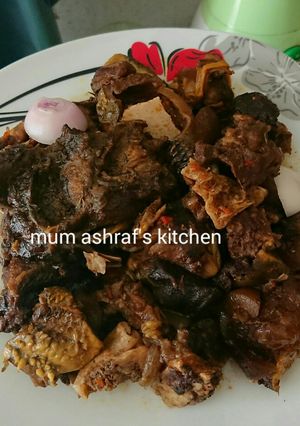 A picture of Peppered intestine.
