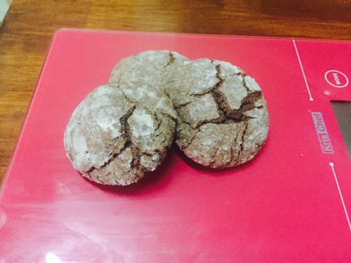 Langkah Mudah untuk Membuat Chocolate crinkle cookies, Bisa Manjain Lidah