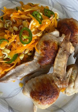 A picture of Stuffed Chicken Wings.