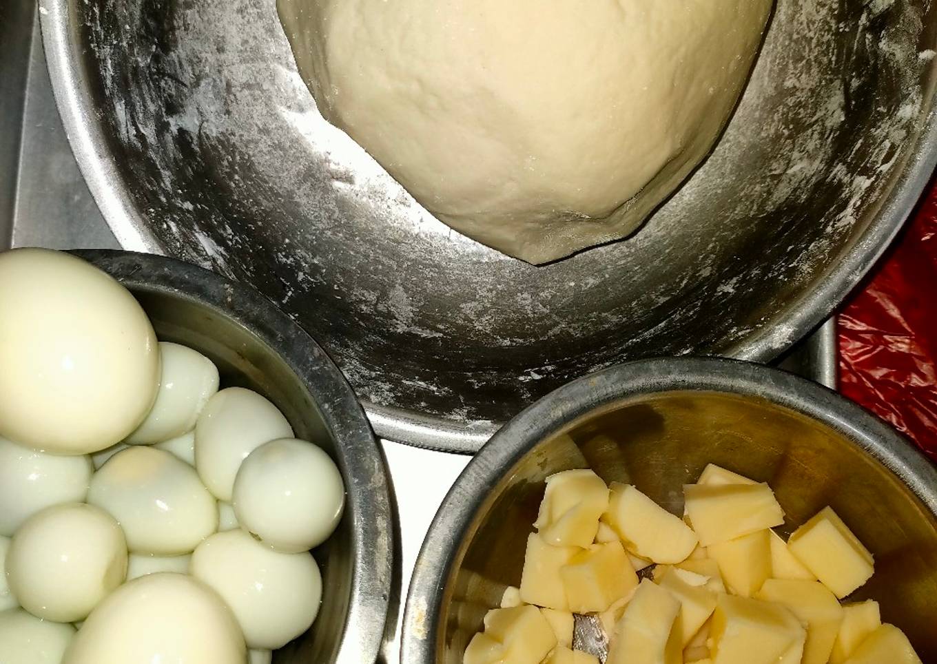 Cilok isi keju & telur puyuh
