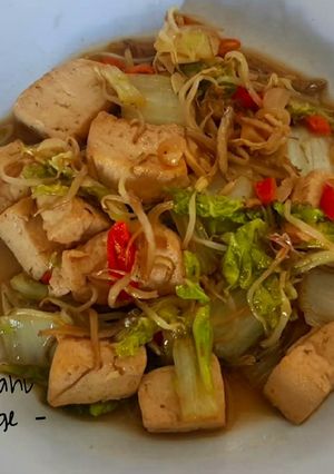 Foto resep Tumis Tahu Sawi Toge