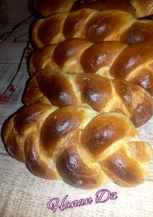صورة لوصفة خبز مضفور خفيييف ريشة