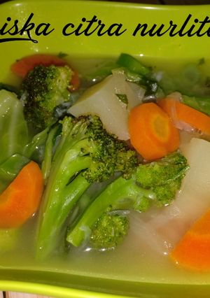 Foto resep Sup Sayur