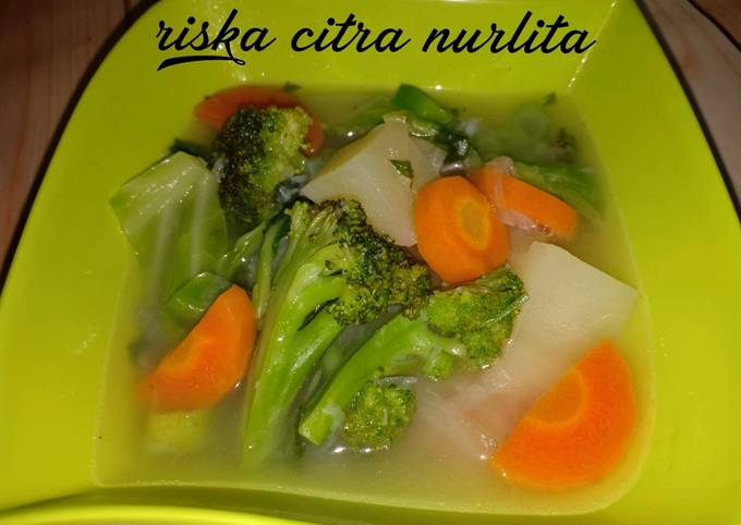 Resep Sup Sayur Yang Lezat