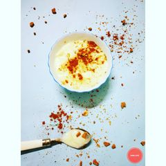 A picture of Chocolate curd.
