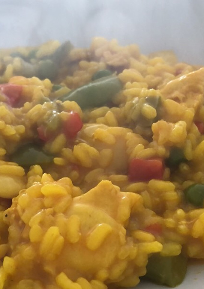 Una foto de Arroz meloso