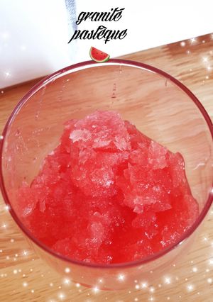 Une photo de Granité pastèque 🍉 # juillet