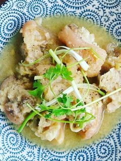 Hình của món Chân giò giả cầy.
